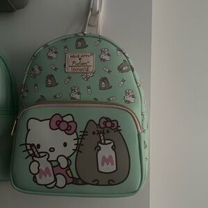 Hello Kitty Loungefly w Pusheen Milk